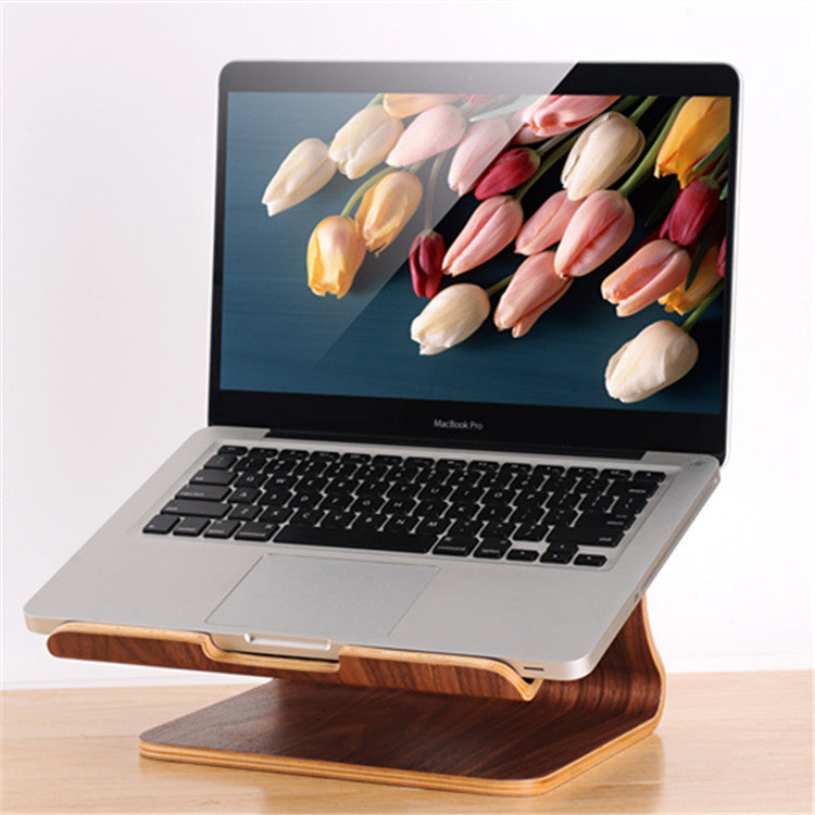 Macbook Cooling Base Wooden Cooling Bracket