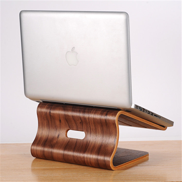 Macbook Cooling Base Wooden Cooling Bracket