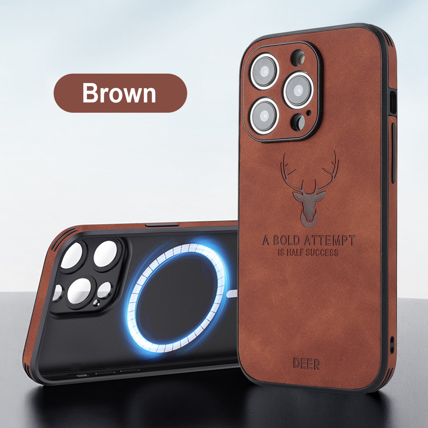 Deer Head Magnetic Phone Case