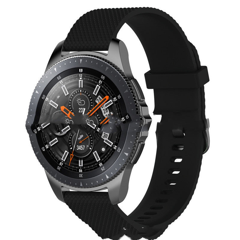 Suitable For Galaxy Watch 42mm Diamond Particle Silicone Strap