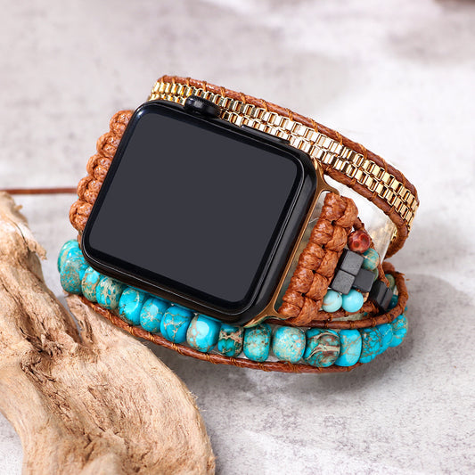 Blue Turquoise Vintage Watch Band