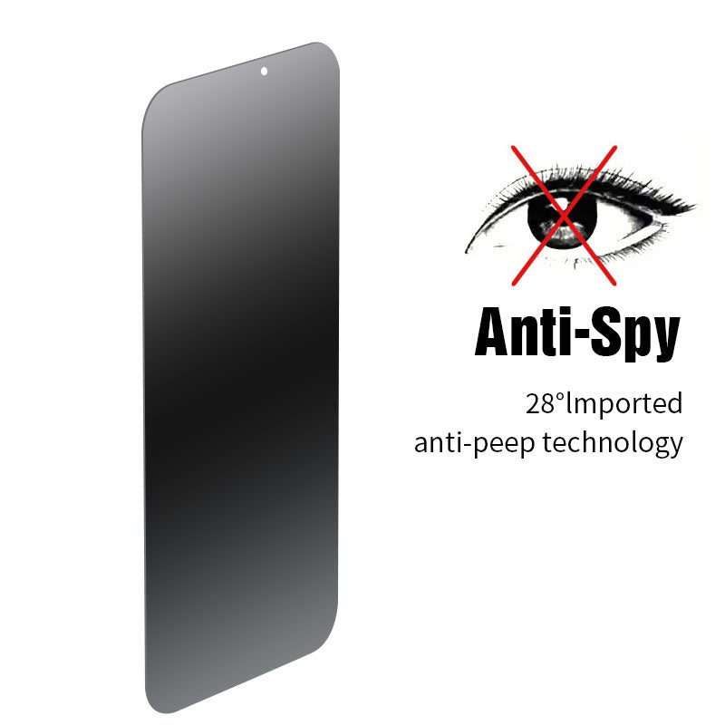 Mobile Phone Anti-peeping Tempered Glass Full Screen