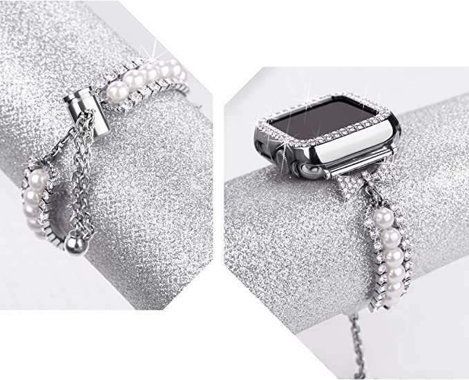 Pearl Bracelet Watch Band