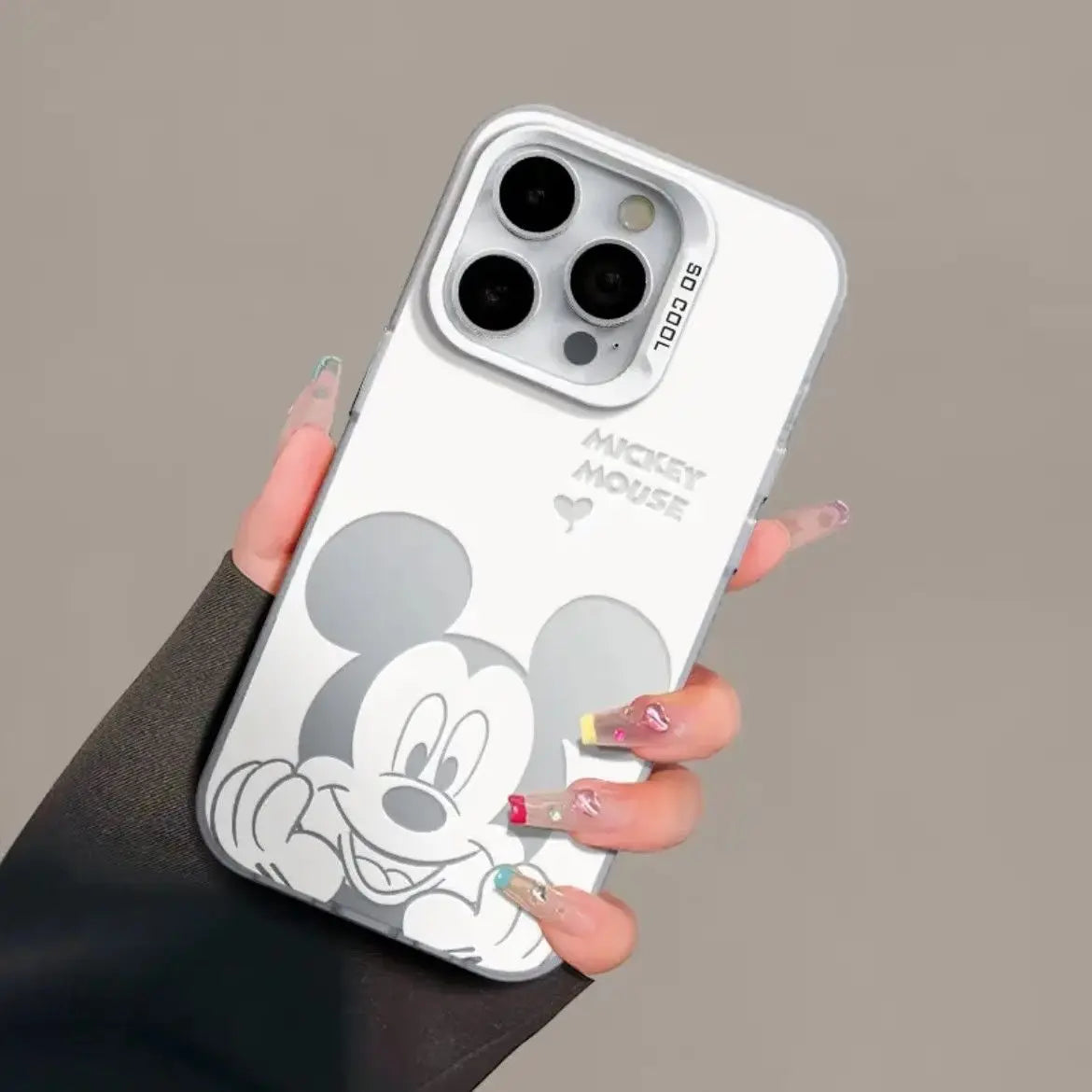 Disneys Mickeys Minnies Mouses Siliocne Phone Case For iPhone 15 14 13 12 11 Pro Max 7 8 Plus XR XS MAX Y2K Cute Back Cover