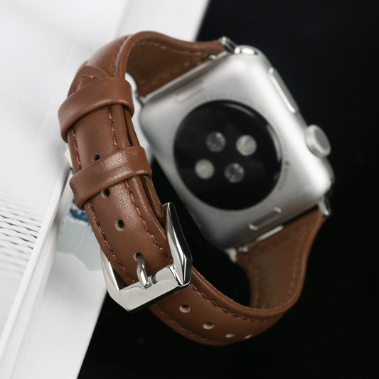 Leather Reduced Thin Watch Band