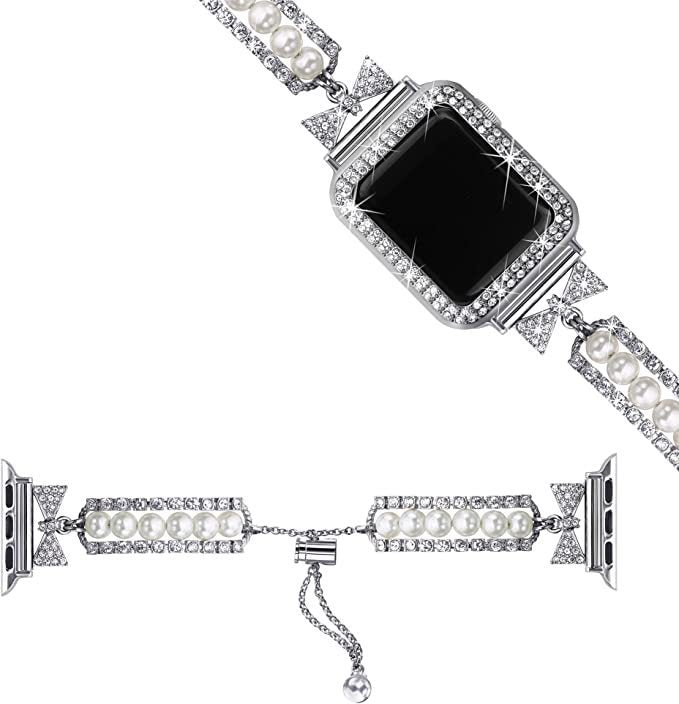 Pearl Bracelet Watch Band