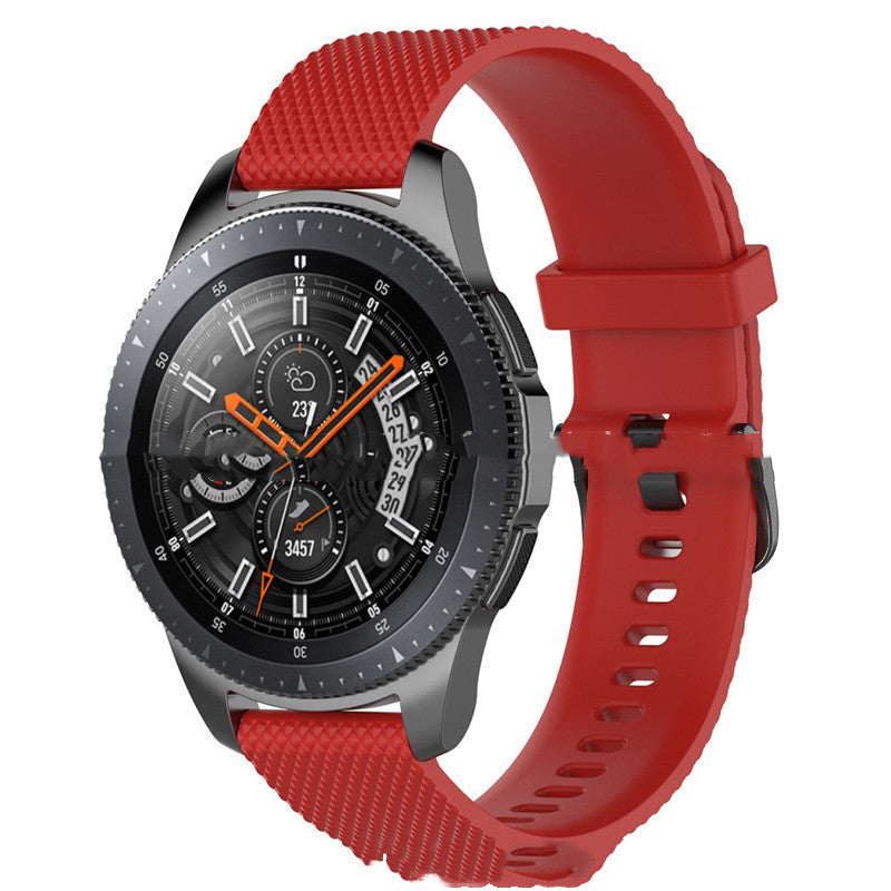 Suitable For Galaxy Watch 42mm Diamond Particle Silicone Strap