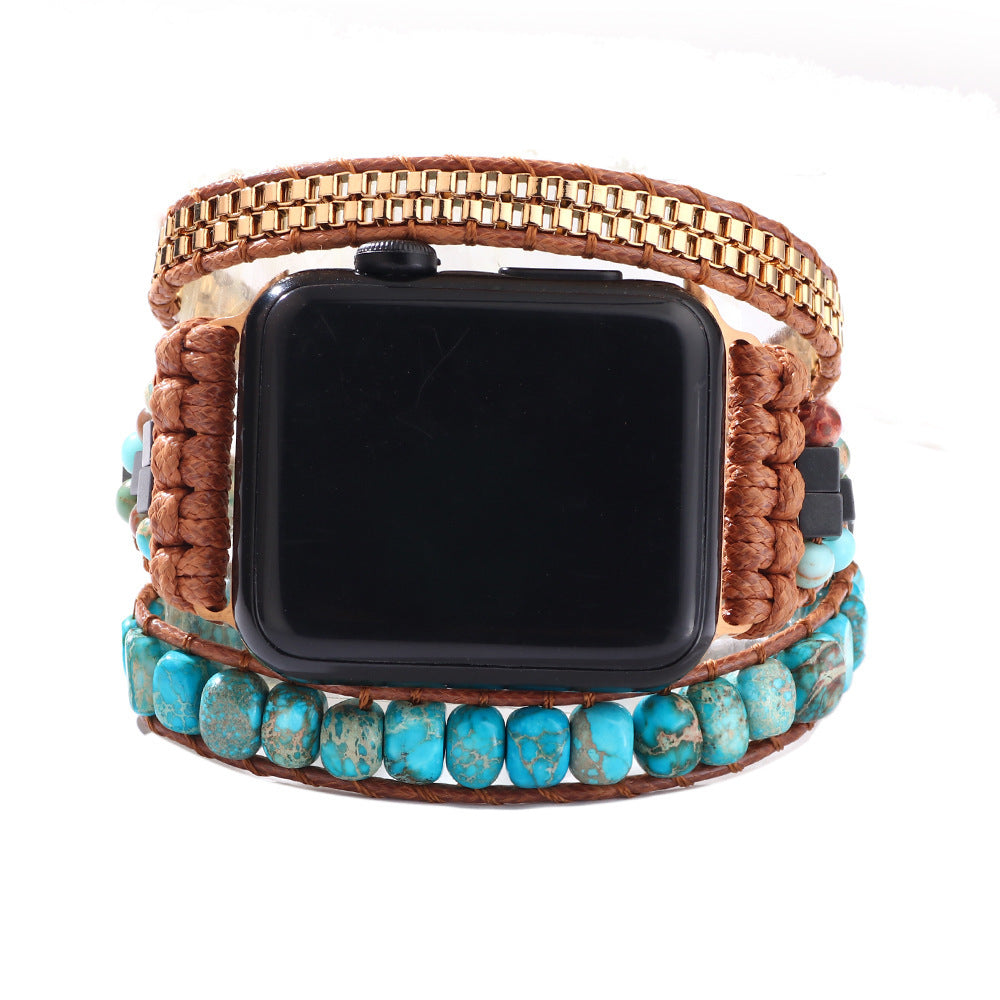 Blue Turquoise Vintage Watch Band